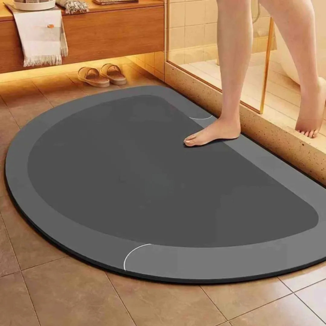 Sneldrogende Badmat Antislip Diatomeeënaarde 40-120cm Badkamer Douche Toilet Comfortabel Veilig Absorberend