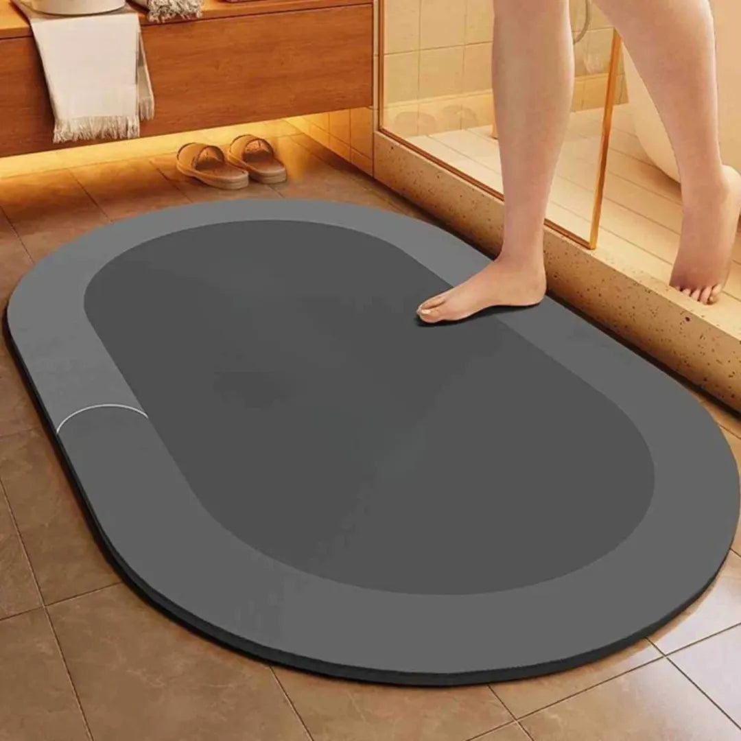 Sneldrogende Badmat Antislip Diatomeeënaarde 40-120cm Badkamer Douche Toilet Comfortabel Veilig Absorberend