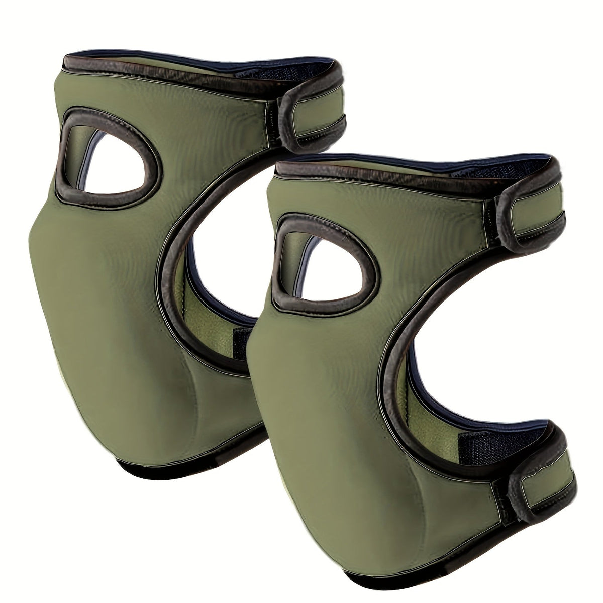 Ergonomische Kniebeschermers Set voor Tuin Klussen Vloerwerk met Verstelbare Riemen Comfortabel Knielen