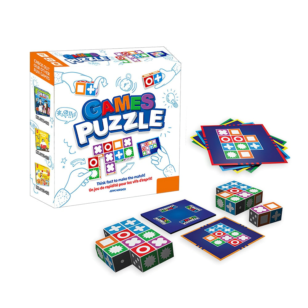 Houten Kleurenpuzzel voor Kinderen - Educatief Hersenspel met 20 Blokken en 60 Kaarten - Ontwikkel Hand-Oog Coördinatie, Logisch Denken en Patroonherkenning