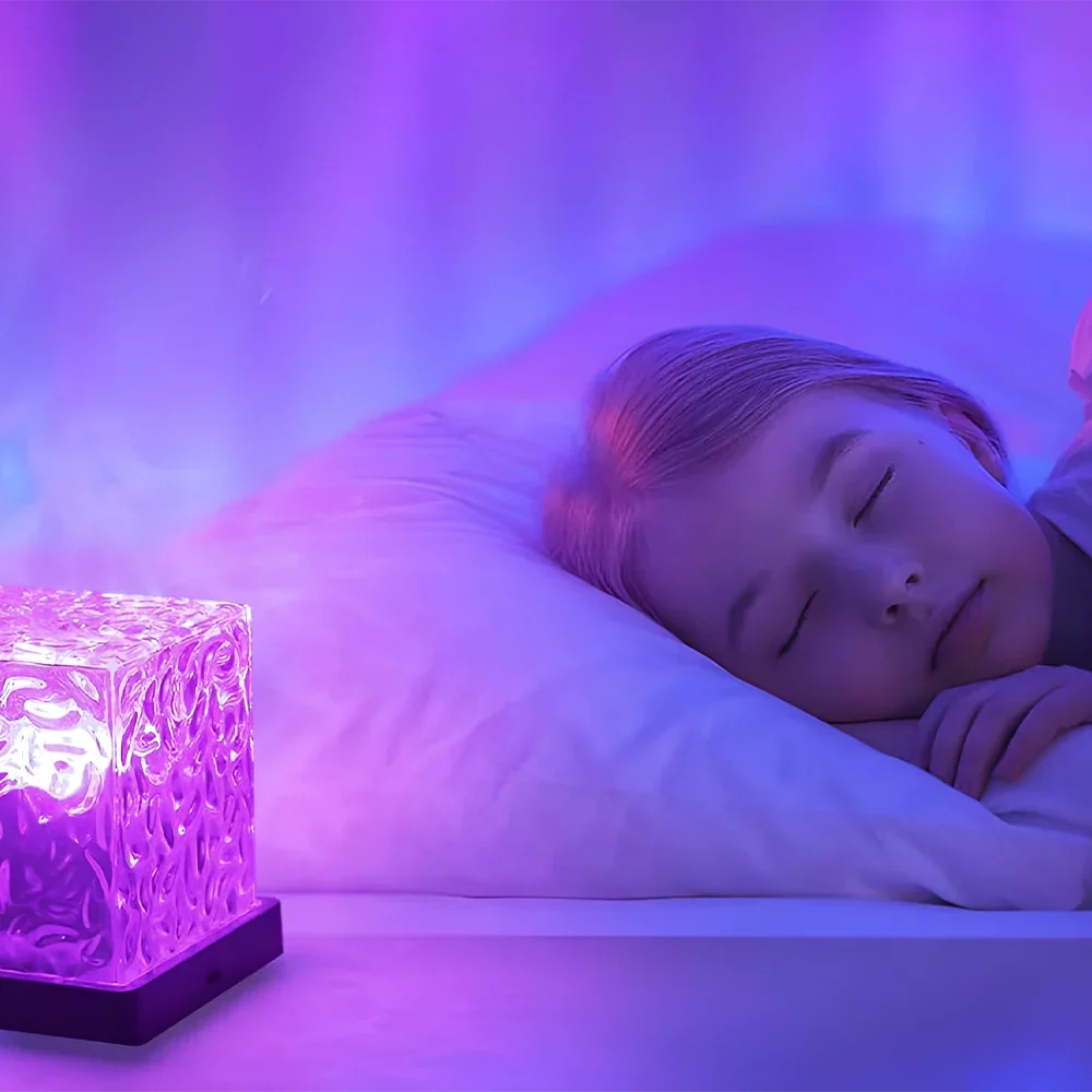 Aurore Projectorlamp Draadloos 16 Kleuren Timer Sfeerlicht Slaapkamer Nachtkastje Afstandsbediening Dimbaar