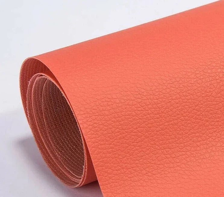Zelfklevende Leren Reparatiefolie Knipbaar 50x138cm Meubelreparatie Bankstel Sofa Leer Herstellen Patch