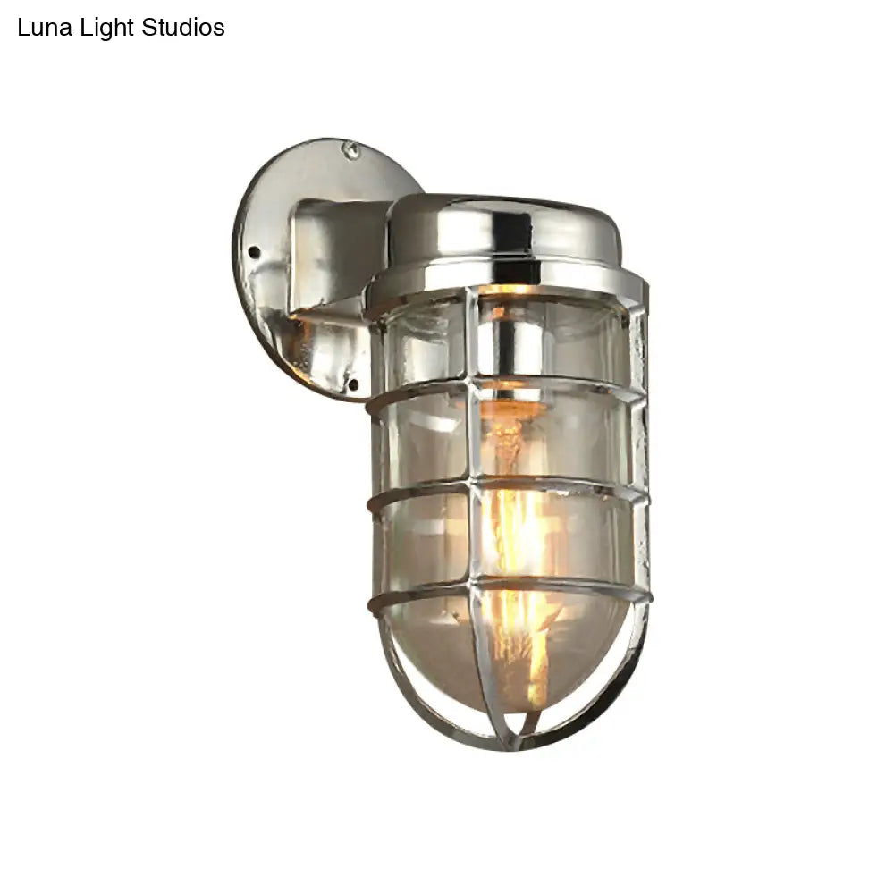 Wandlamp Metaal Kooi Helder Glas E26/E27 Industrieel Vintage Keukenverlichting Woonkamer Eetkamer Sfeer