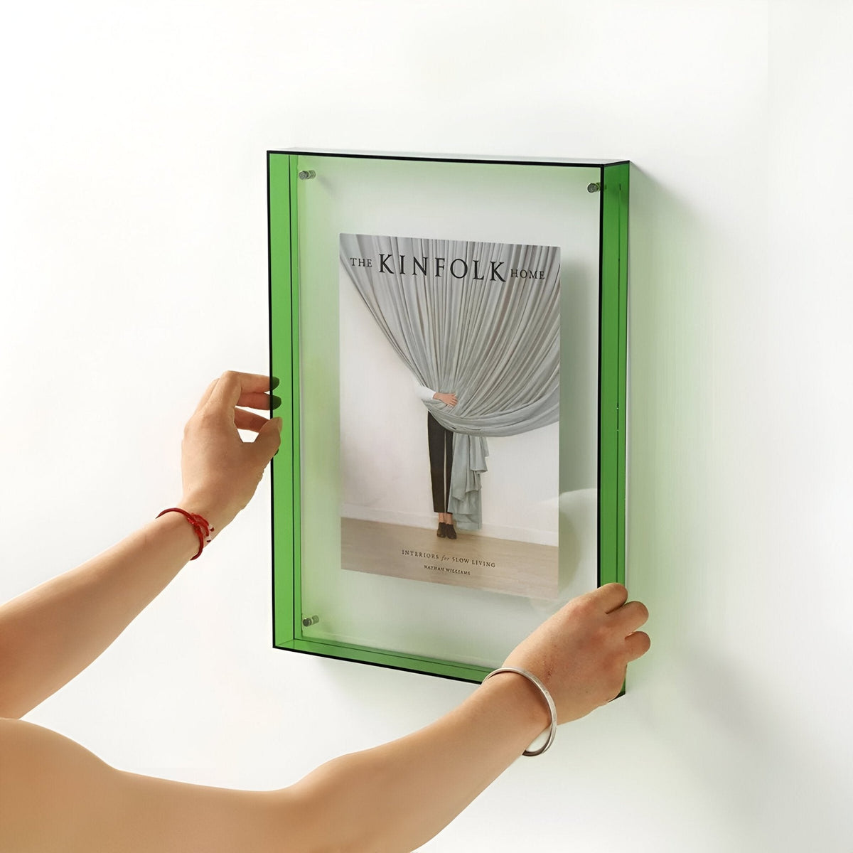Fotolijst Transparant Acryl Minimalistisch Staand Hangend A4 A5 Modern Scandinavisch
