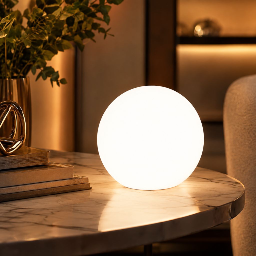 Draadloze LED Maanlamp Tafellamp 16 Kleuren Afstandsbediening IP65 Waterbestendig Sfeerverlichting Binnen Buiten