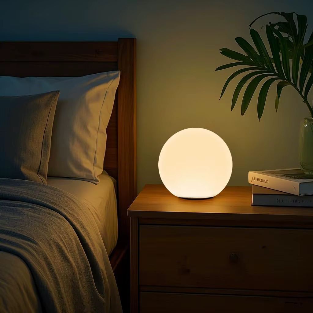 Draadloze LED Maanlamp Tafellamp 16 Kleuren Afstandsbediening IP65 Waterbestendig Sfeerverlichting Binnen Buiten