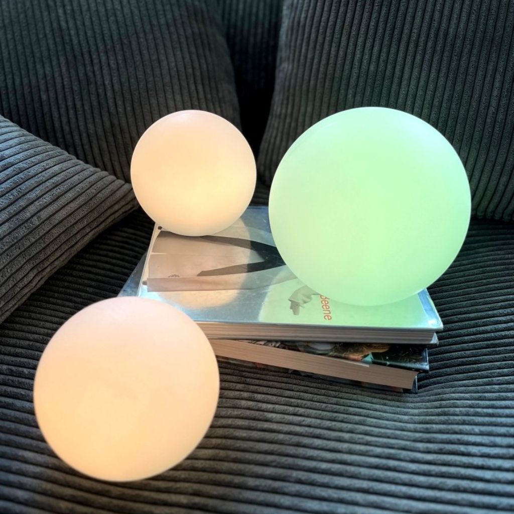 Draadloze LED Maanlamp Tafellamp 16 Kleuren Afstandsbediening IP65 Waterbestendig Sfeerverlichting Binnen Buiten