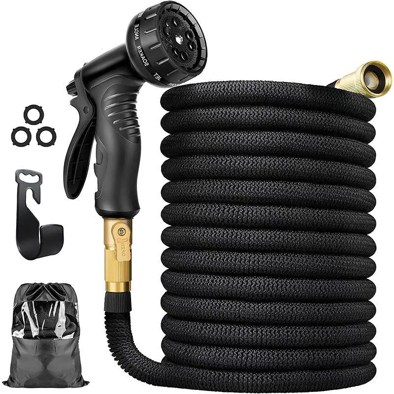 Uitrekbare Tuinslang 30 Meter Flexibel met 8 Sproeistanden voor Tuin Planten Auto Wassen Balkon Terras