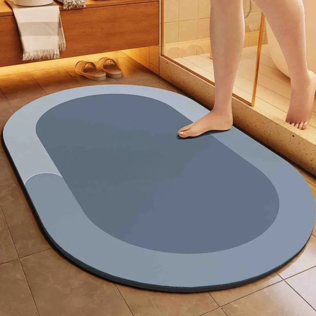 Sneldrogende Badmat Antislip Diatomeeënaarde 40-120cm Badkamer Douche Toilet Comfortabel Veilig Absorberend