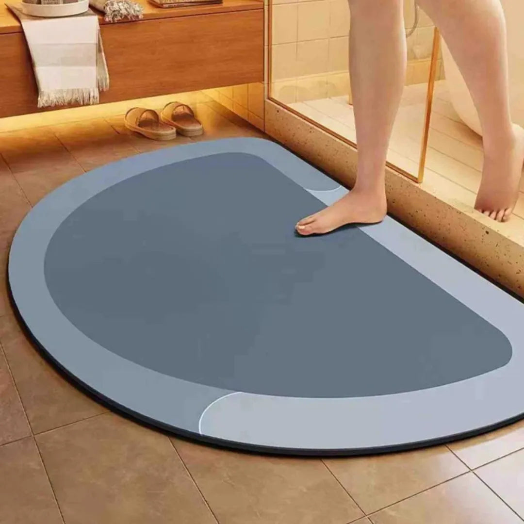 Sneldrogende Badmat Antislip Diatomeeënaarde 40-120cm Badkamer Douche Toilet Comfortabel Veilig Absorberend