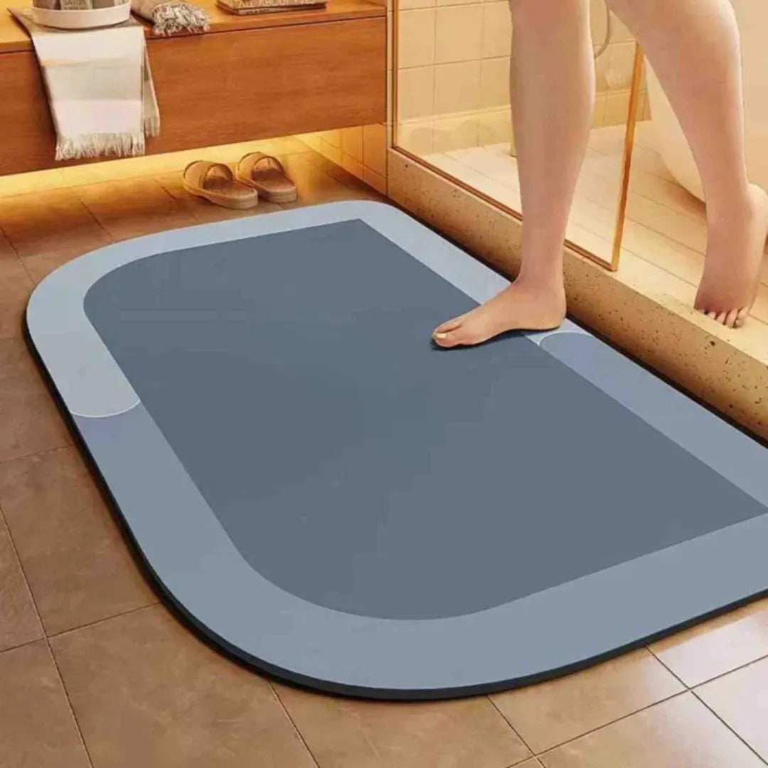 Sneldrogende Badmat Antislip Diatomeeënaarde 40-120cm Badkamer Douche Toilet Comfortabel Veilig Absorberend