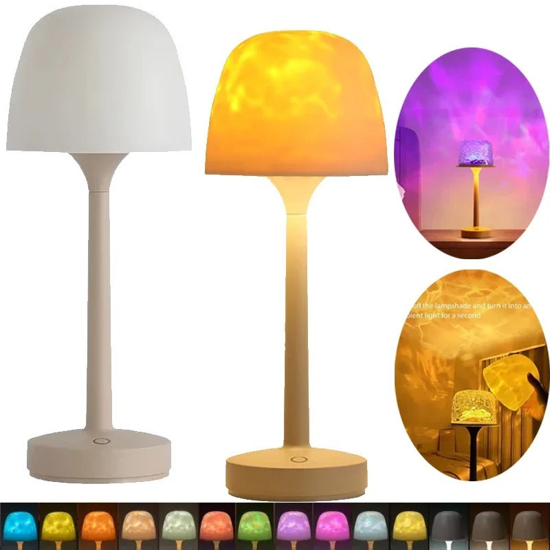 Draadloze Touch Tafellamp LED - Dimbaar & Sfeervol | Moderne Design Tafellamp met Warm Licht