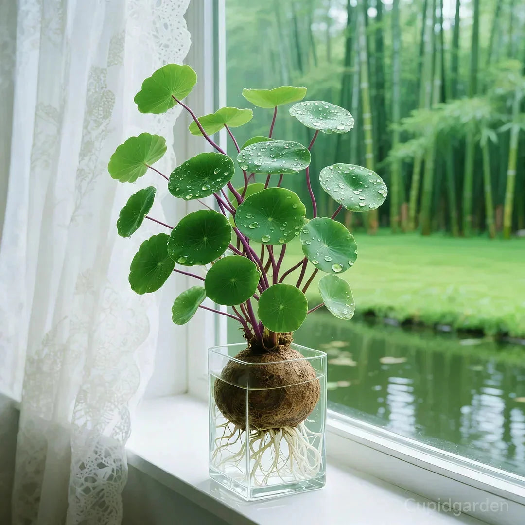 Stephania Erecta Kamerplant - Onderhoudsvriendelijke Sierplant met Uniek Caudex voor Woonkamer, Kantoor of Vensterbank