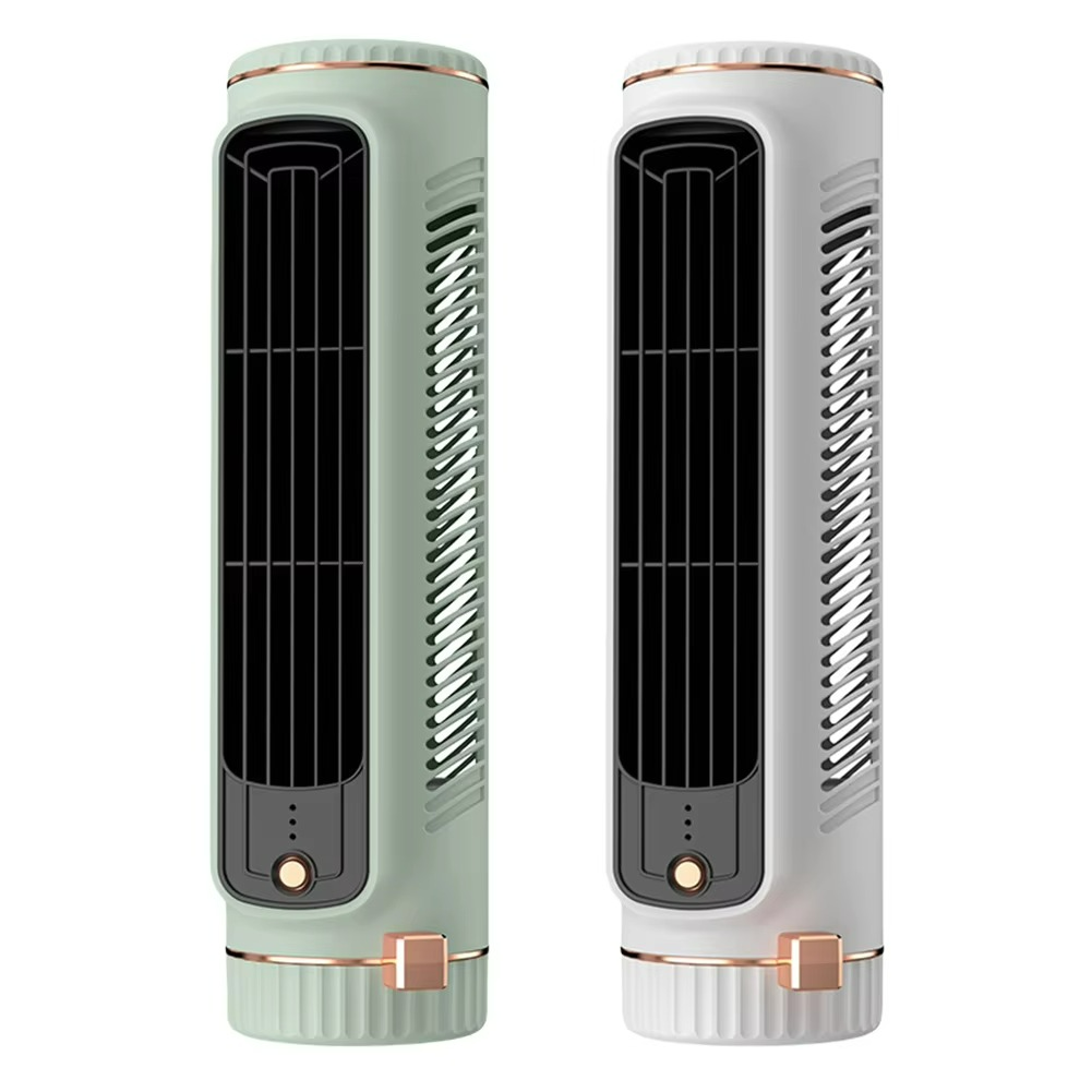 Bladloze Ventilator met 360° Luchtcirculatie en IJsverfrissende Technologie - Stille Werking & Veilig Ontwerp