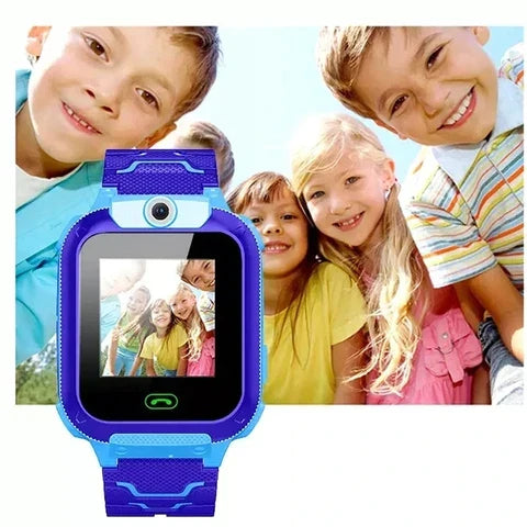 Kinder Smartwatch met GPS Tracking en Noodknop - Waterdicht en Schoolmodus