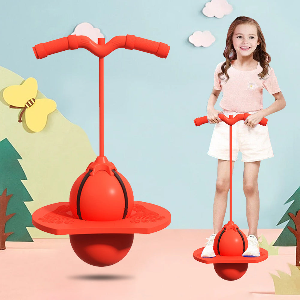 Springbal met Handvat voor Kinderen - Coördinatie en Balans Speelgoed 66x38cm