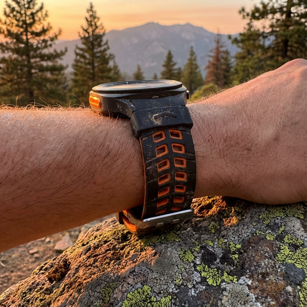 Siliconen Sportbandje voor Smartwatch 47mm Zwart Oranje Grijs Rood Blauw Wit Groen Verstelbaar Comfortabel