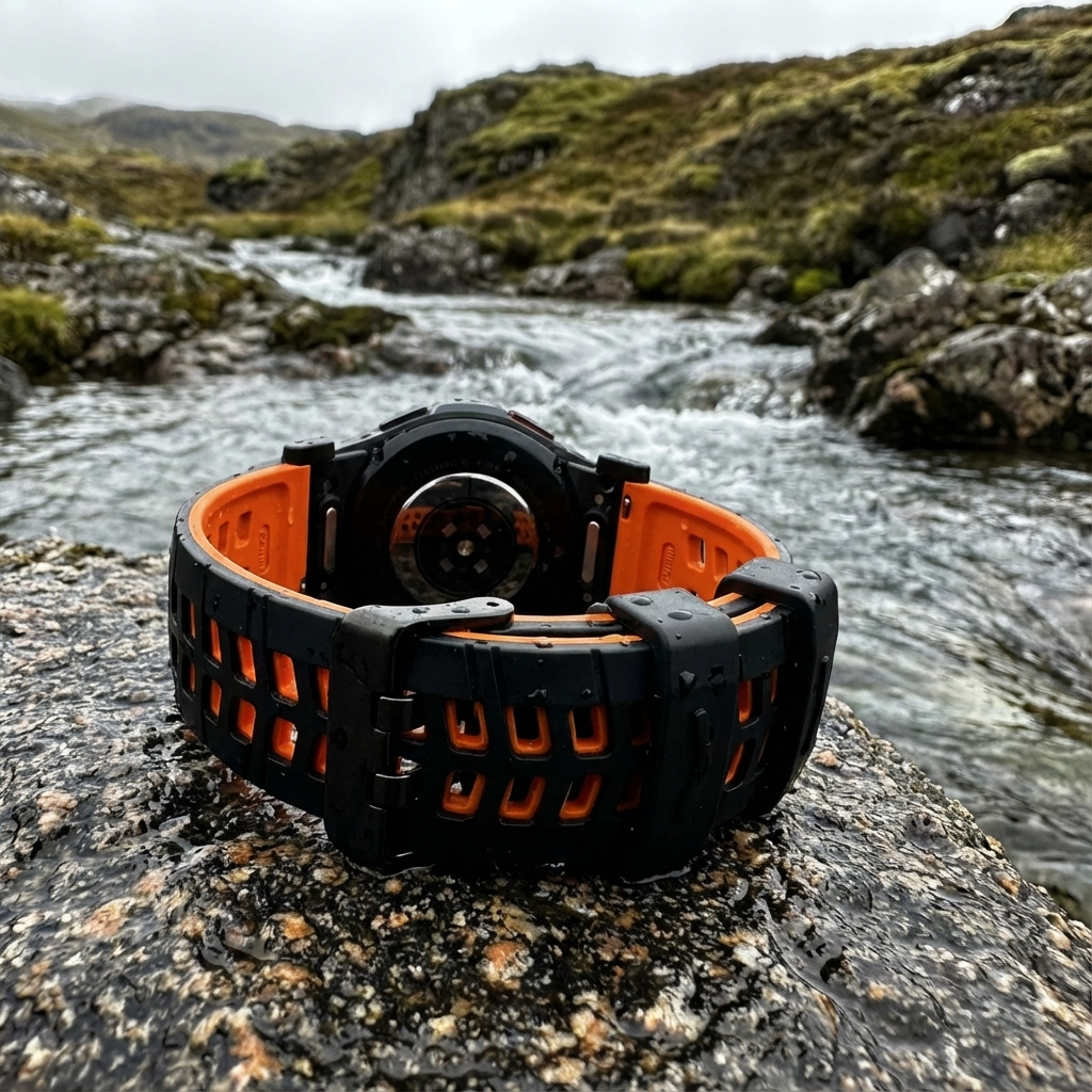 Siliconen Sportbandje voor Smartwatch 47mm Zwart Oranje Grijs Rood Blauw Wit Groen Verstelbaar Comfortabel