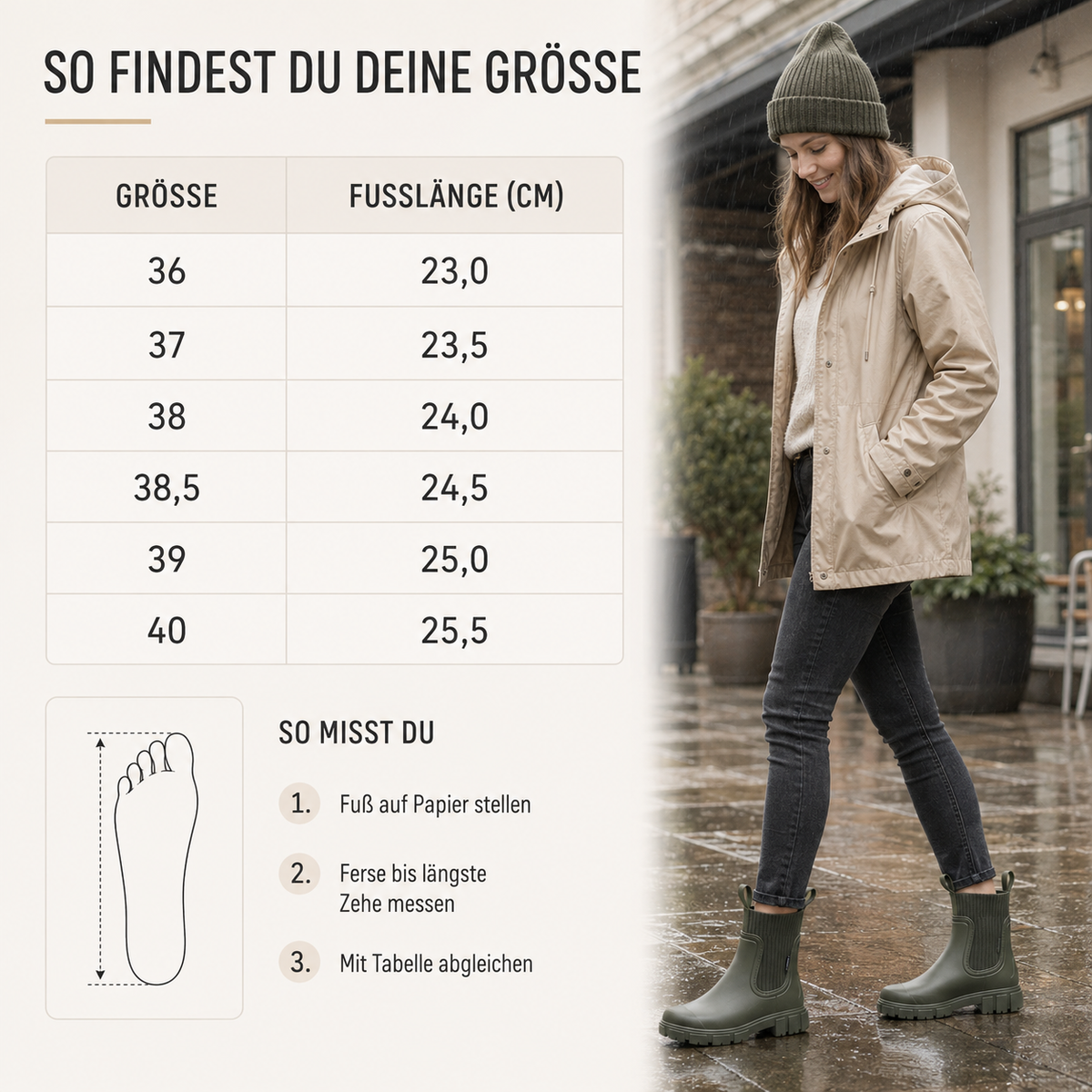 Waterafstotende Chelsea Regenlaarzen Dames Antislip Rubberen Zool Slip-On Enkelhoog Herfst Winter Comfortabel