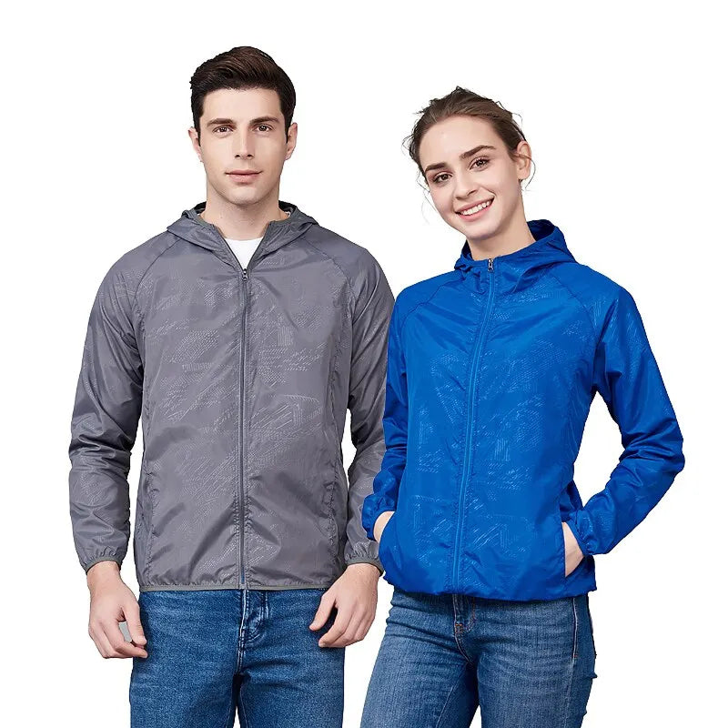 Ultralight Windjack Waterdicht Dames Heren Regenjack Ademend Packable Outdoor Wandelen Fietsen Sport