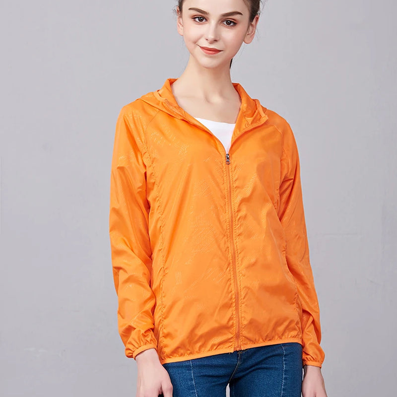 Ultralight Windjack Waterdicht Dames Heren Regenjack Ademend Packable Outdoor Wandelen Fietsen Sport