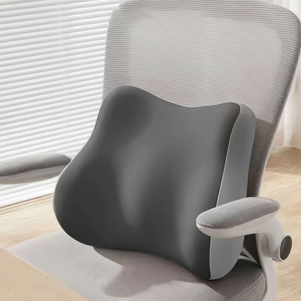 Draagbaar Lendenkussen Memory Foam Ergonomisch Rugsteun Bureaustoel Auto Thuis Reizen Comfort Onderrug