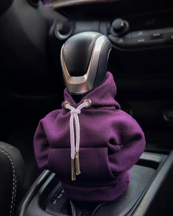 Mini-Hoodie Pookknophoes Universeel Polyester Auto Interieur Decoratie Accessoire Beschermhoes in 8 Kleuren