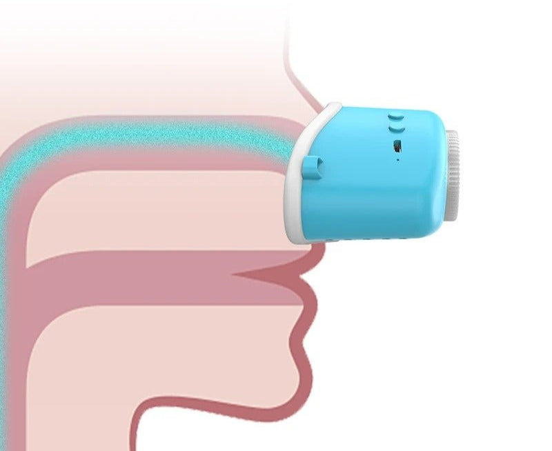 Draadloos Anti-Snurk Apparaat Micro-CPAP Verstuiver Intelligente Neusmasker Slaapapneu USB Oplaadbaar