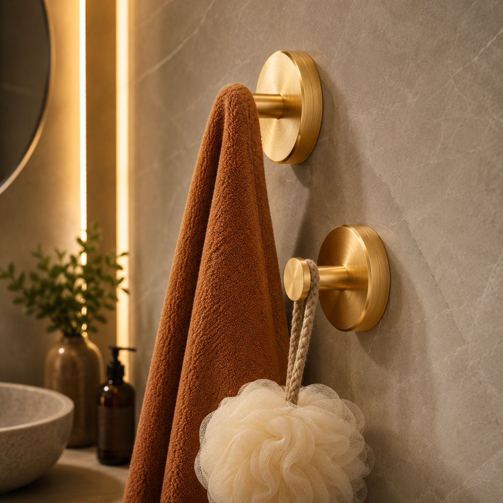 Zuignap Wandhaken Set 4 Stuks Zonder Boren Mat Zwart Goud Zilver Badkamer Keuken Handdoek Organizer Houder