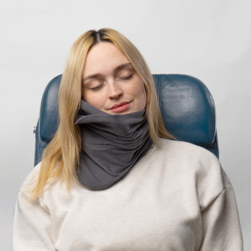 Ergonomisch Nekkussen voor Optimaal Comfort tijdens het Reizen - Geheugenschuim en Ademende Hoes - Verstelbare Pasvorm