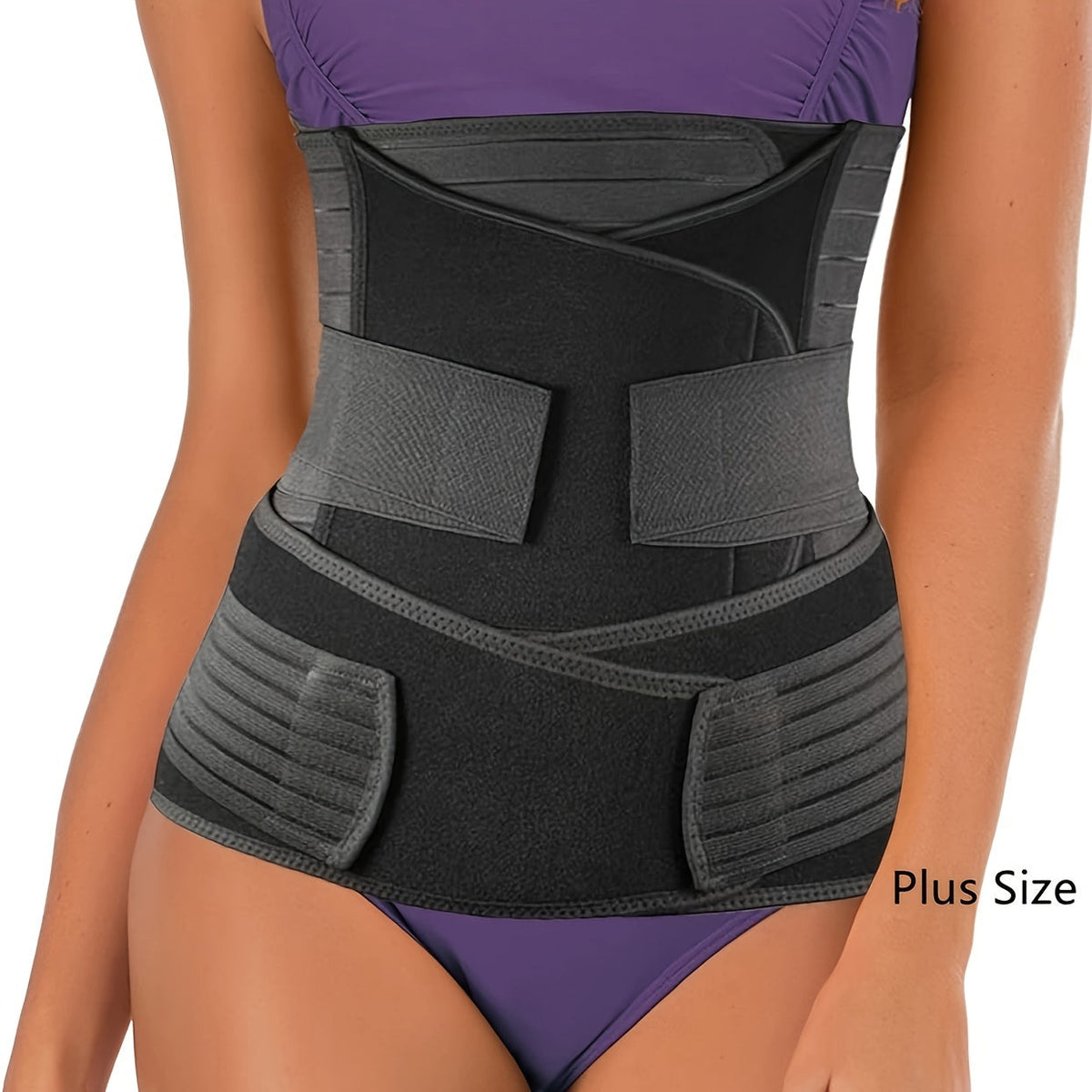 3-in-1 Postpartum Buikband - Verstelbare Herstelband voor Buik, Taille & Bekken