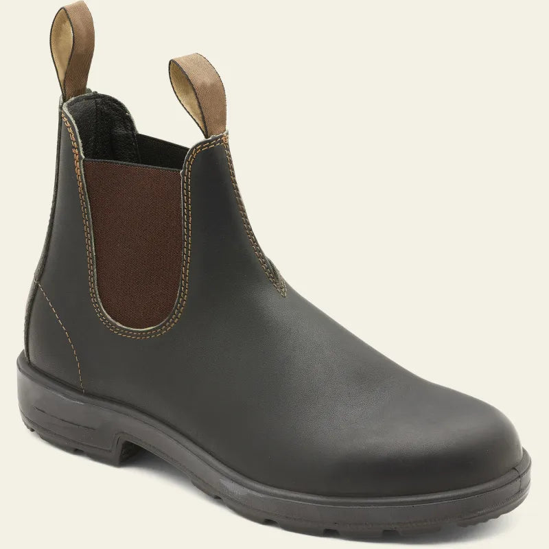 Waterdichte Chelsea Boots Heren Slip-On Leren Enkellaarzen Regenlaarzen Comfortabel Dagelijks Gebruik Winter
