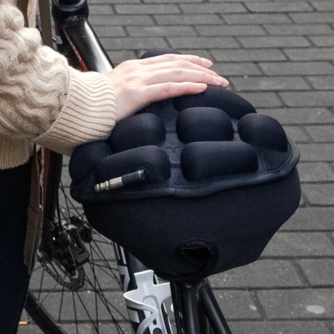 Ergonomisch Fietszadel met Luchtkamers voor Optimale Schokdemping Ventilatie Comfort bij Lange Fietstochten