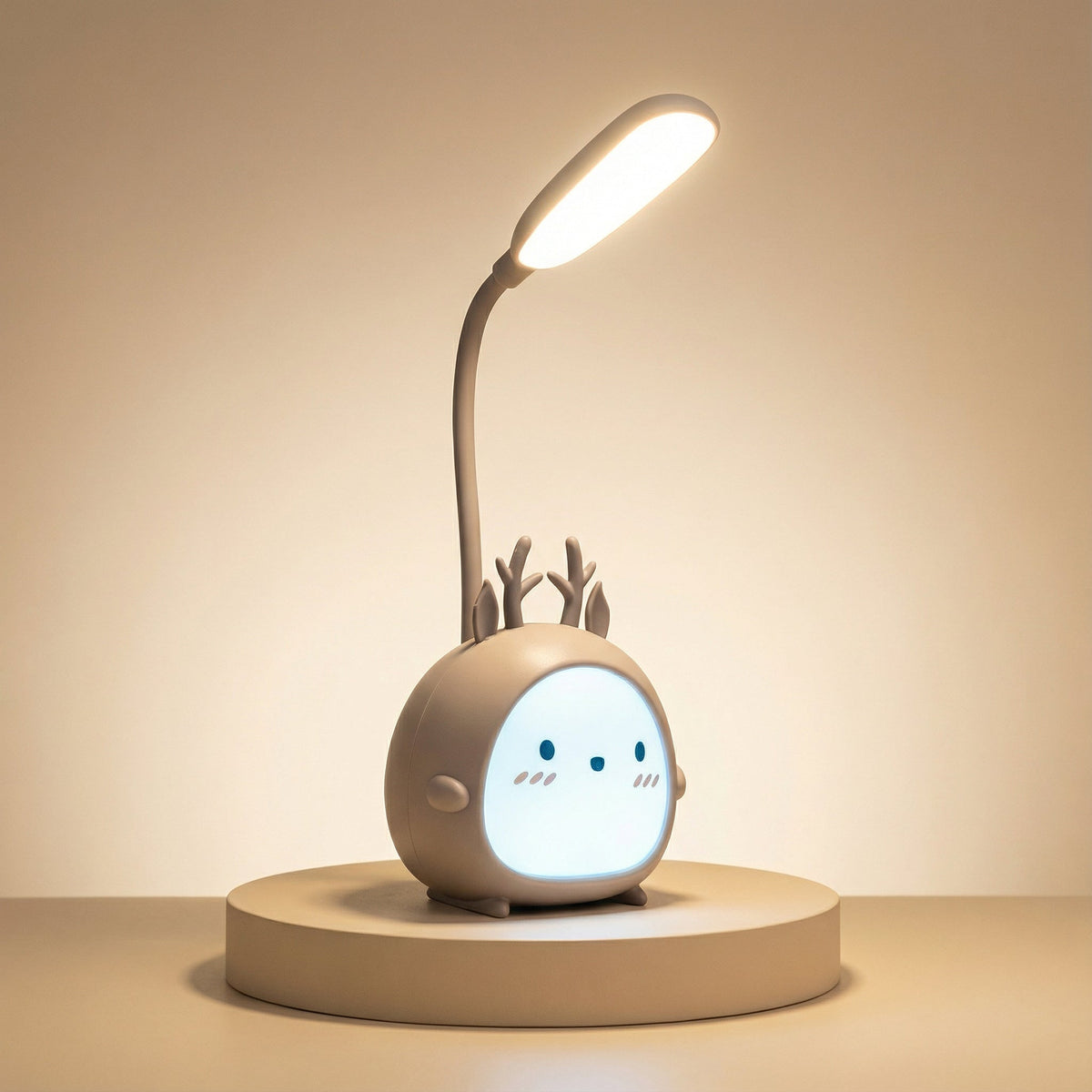 Oplaadbare Kinderlamp met Flexibele Arm en LED-Verlichting - Bureaulamp voor Kinderkamer