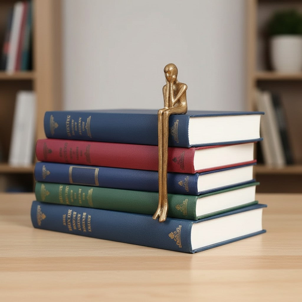 Geometrische Hondenbeeldje van IJzer - Minimalistisch Decoratief Sculptuur voor Bureau