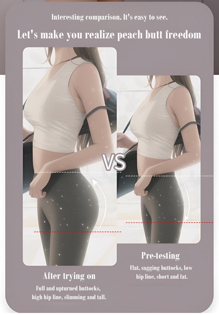 Corrigerende Shapewear Shorts met Push-Up Effect en Hoge Taille voor Bilvergroting