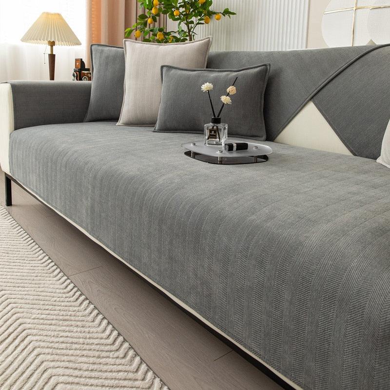 Antislip Bankhoes van Zacht Fleece - Beschermt je Bank met Comfort & Stijl