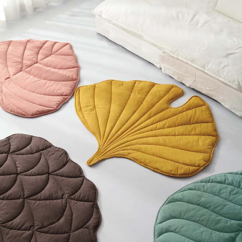 Bladmotief Hondenplaid 120×110 cm Anthurium Roze - Zachte Dierendeken Beschermhoes voor Bank en Zetel