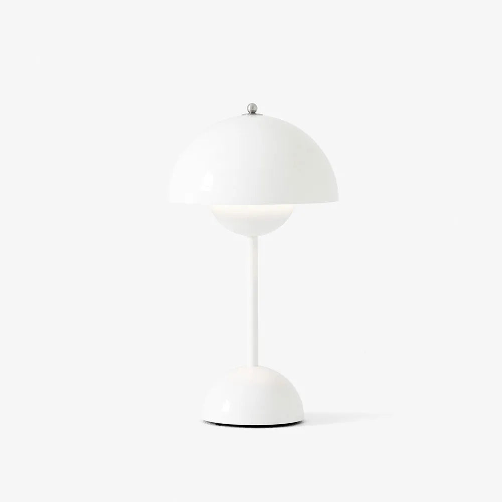 Oplaadbare Tafellamp Touch Dimbaar Warmwit 2700K Draadloos IP44 Spatwaterdicht 12 Uur Accu LED Sfeerlamp