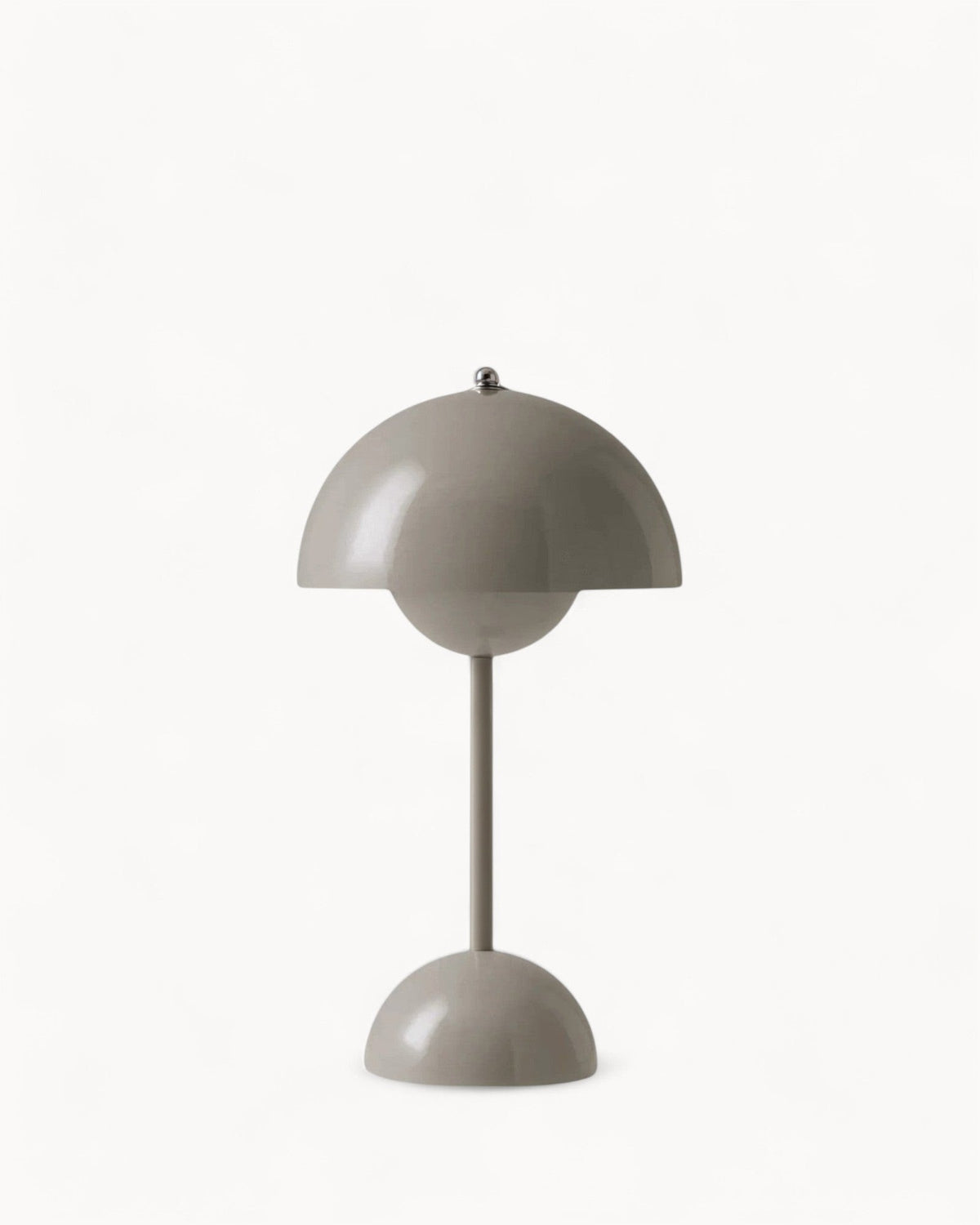 Tafellamp LED Metaal 28cm Grijs Dimbaar Bureau Nachtkast Scandinavisch Design Lamp Modern Minimalistisch