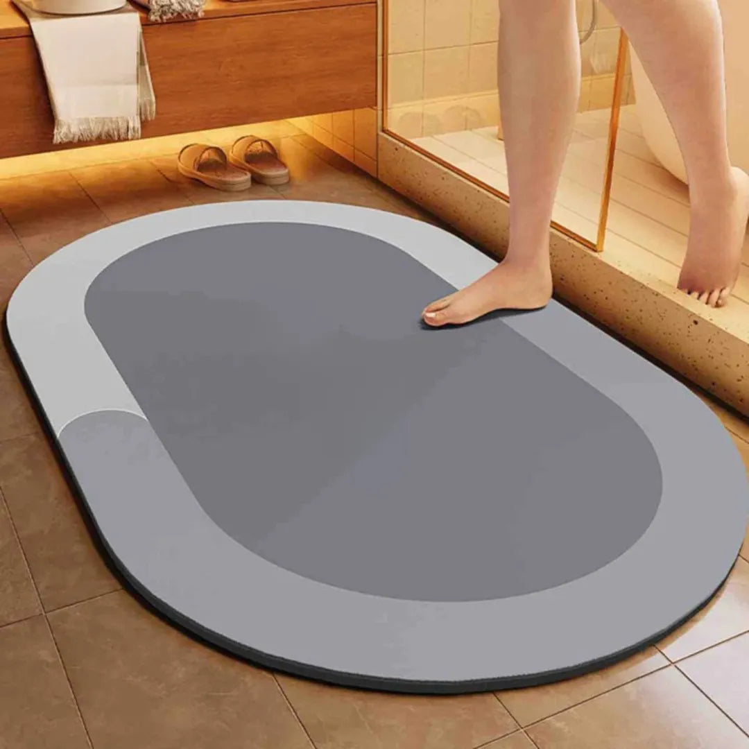Sneldrogende Badmat Antislip Diatomeeënaarde 40-120cm Badkamer Douche Toilet Comfortabel Veilig Absorberend