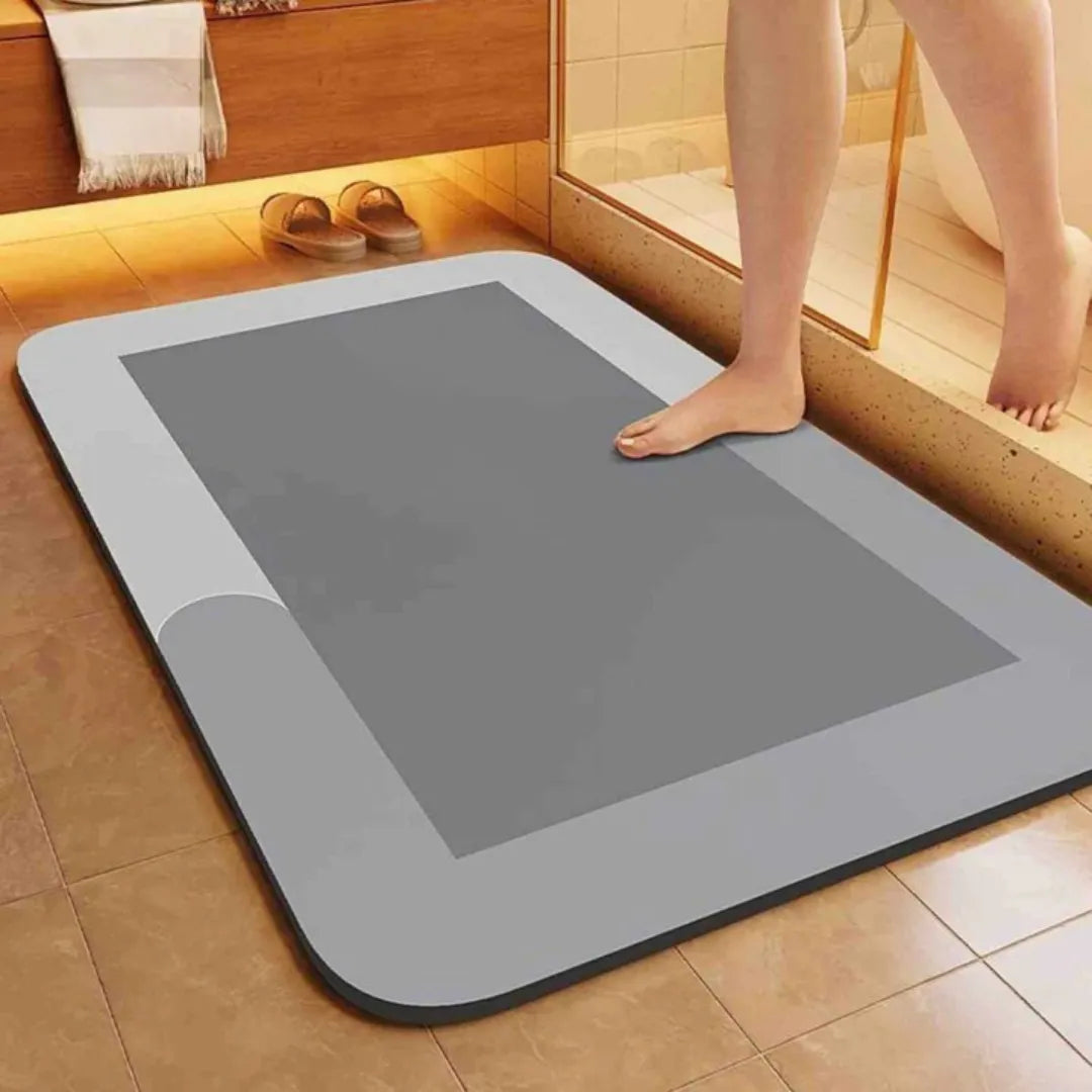 Sneldrogende Badmat Antislip Diatomeeënaarde 40-120cm Badkamer Douche Toilet Comfortabel Veilig Absorberend