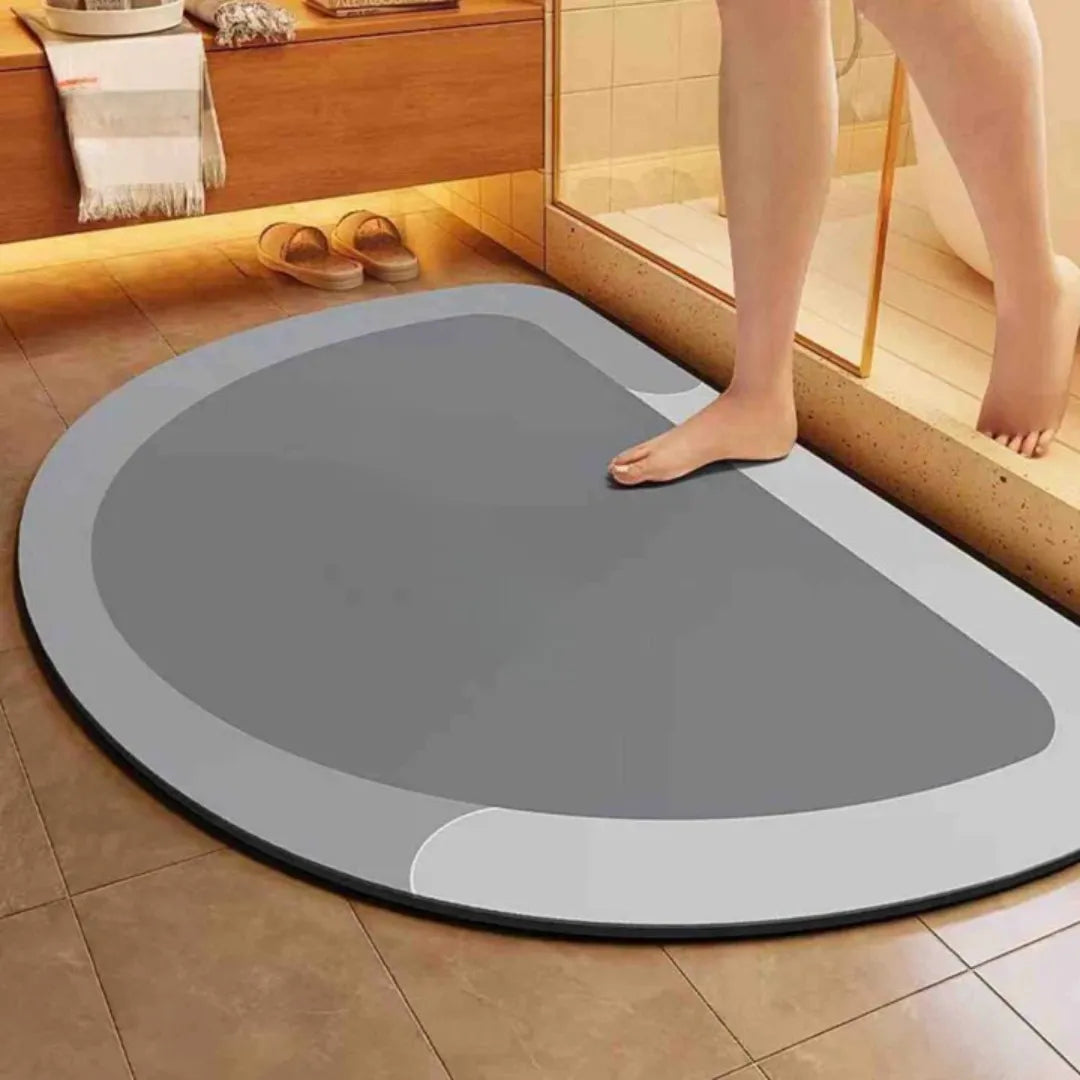 Sneldrogende Badmat Antislip Diatomeeënaarde 40-120cm Badkamer Douche Toilet Comfortabel Veilig Absorberend