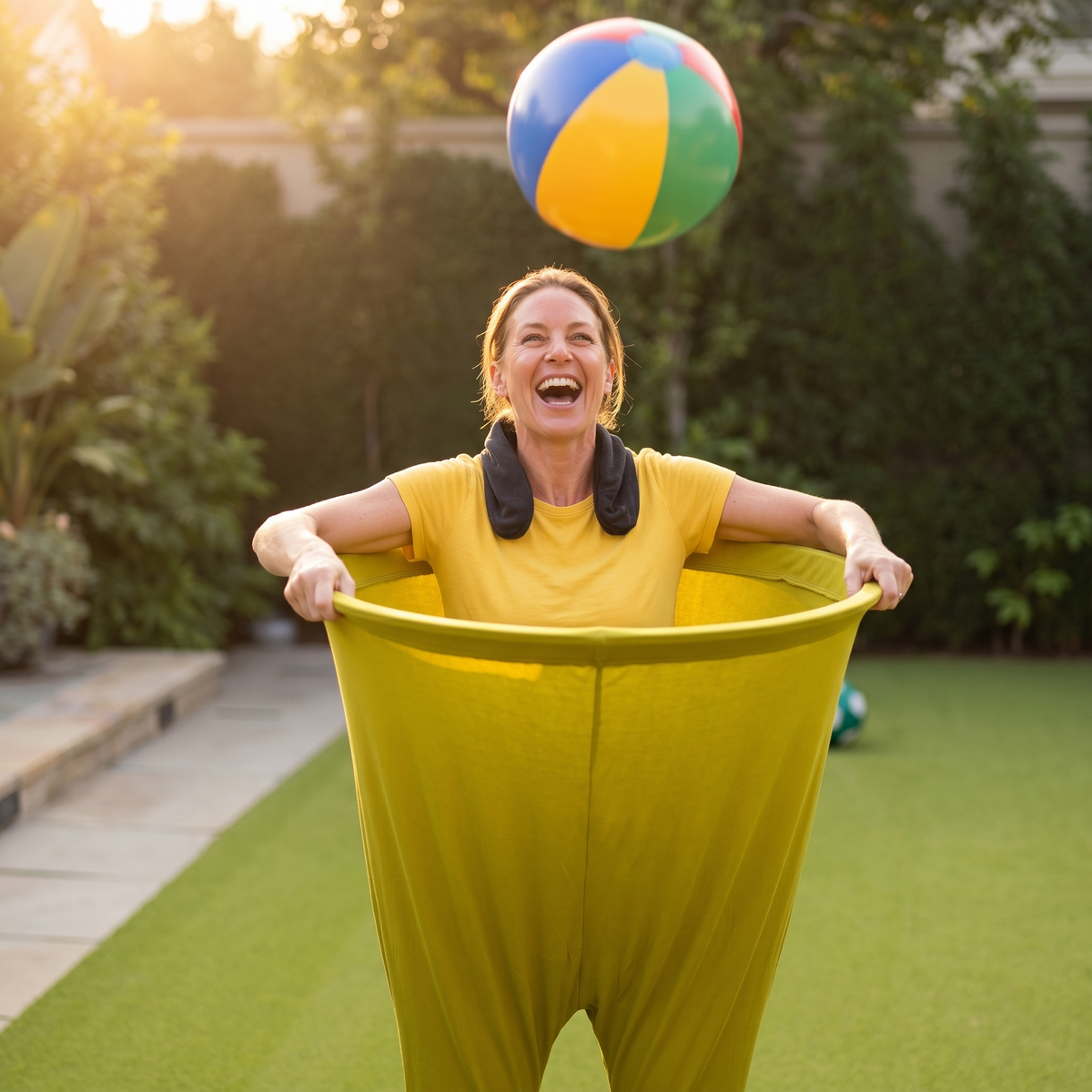 Reuzenpanty Feestspel voor Familie & Vrienden - Vrolijke Balvanggame voor Kinderen & Volwassenen