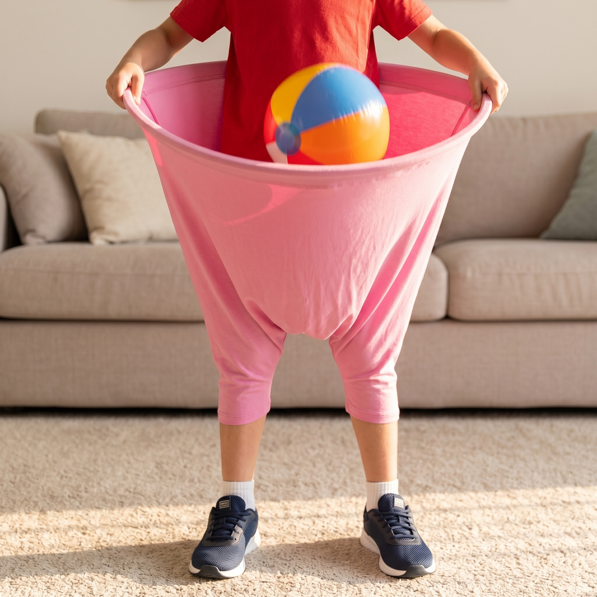 Reuzenpanty Feestspel voor Familie & Vrienden - Vrolijke Balvanggame voor Kinderen & Volwassenen