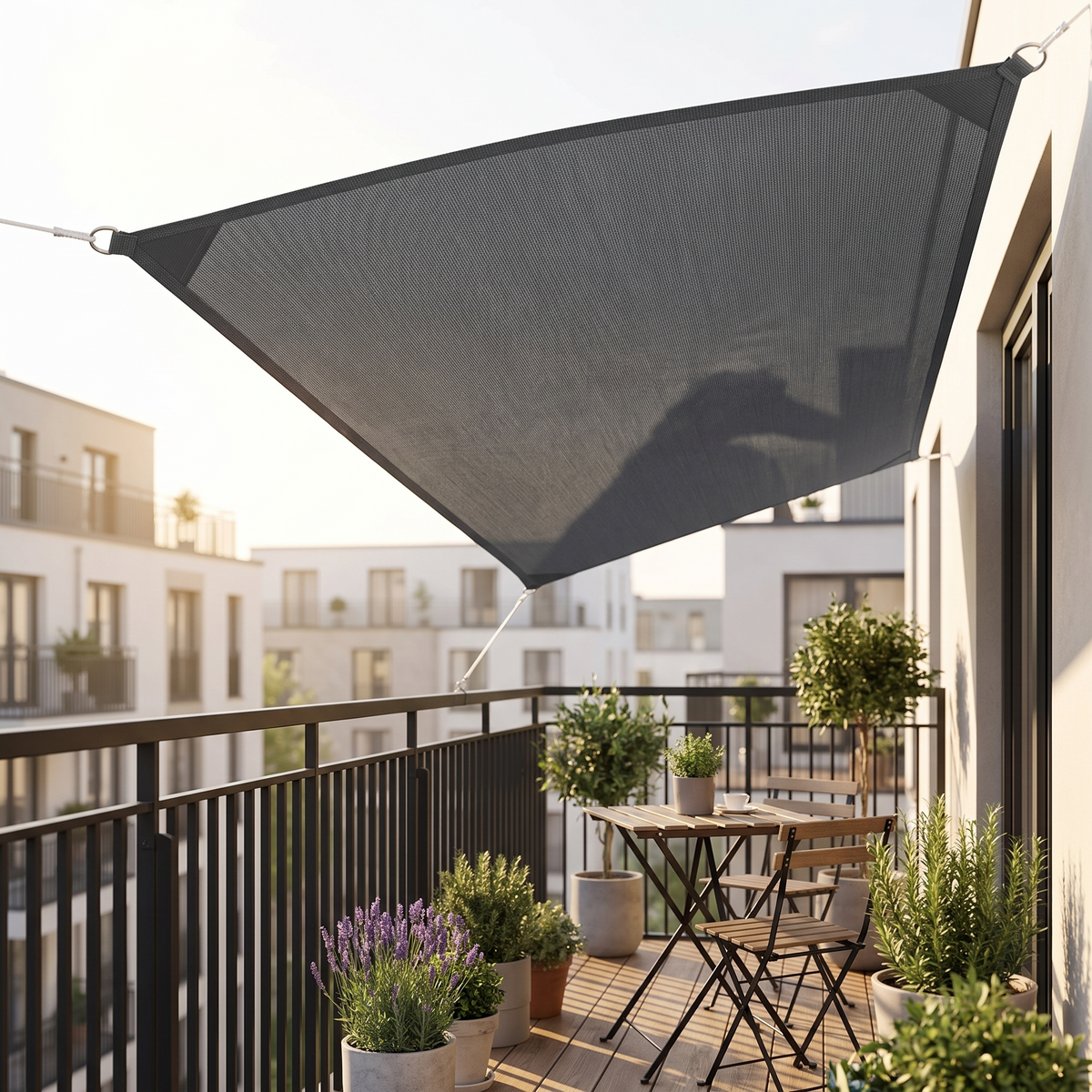 Schaduwdoek Balkon Klein Waterdicht Zonwering UV-Bescherming