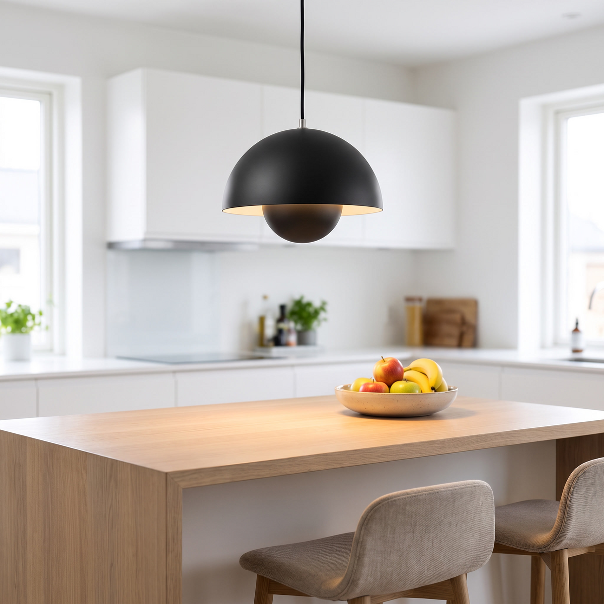 Hanglamp Keuken Kookeiland Bloempot Scandinavisch Ø 23 cm E26 Kleurrijk Verstelbaar Modern
