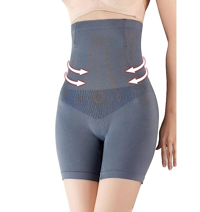 Corrigerende Short Hoge Taille Dames Shapewear Buikcontrole Onderbroek Naadloos Stretch Comfortabel Zwart