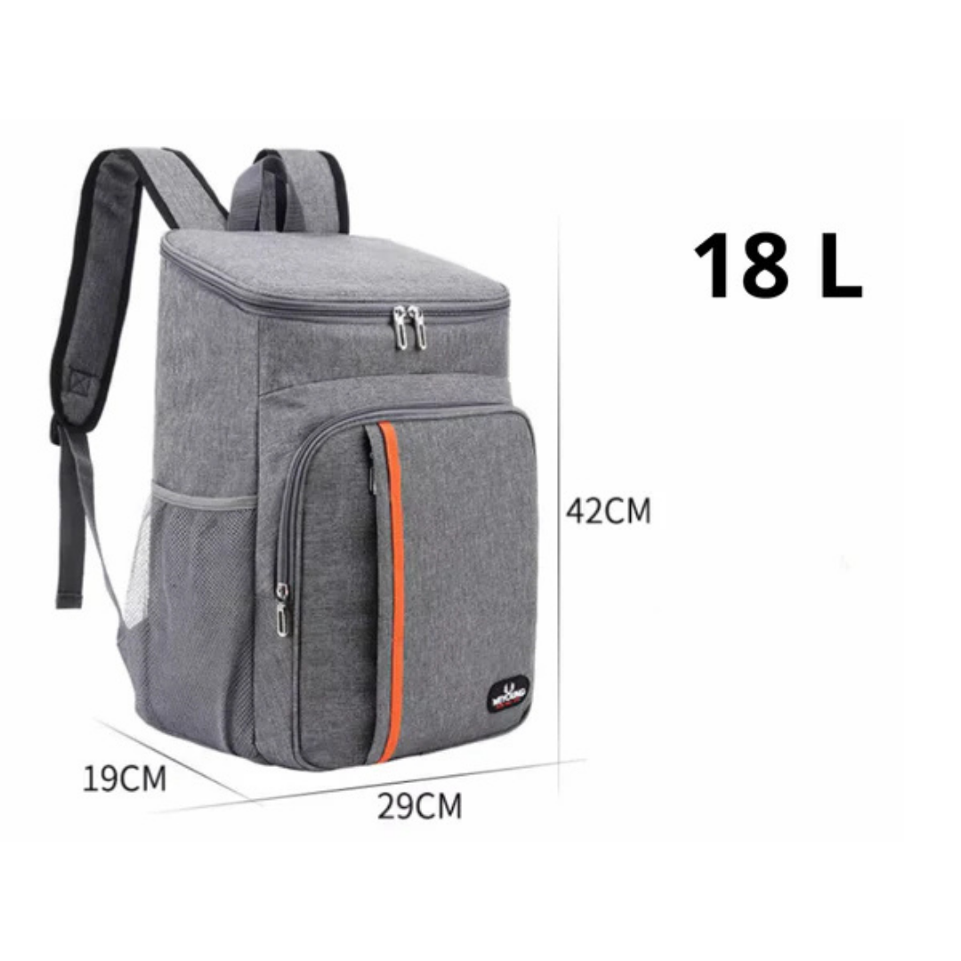 Geïsoleerde Koelrugzak 18L 30L Lekvrij Waterdicht voor Picknick Camping Wandelen Strand Festivals Outdoor
