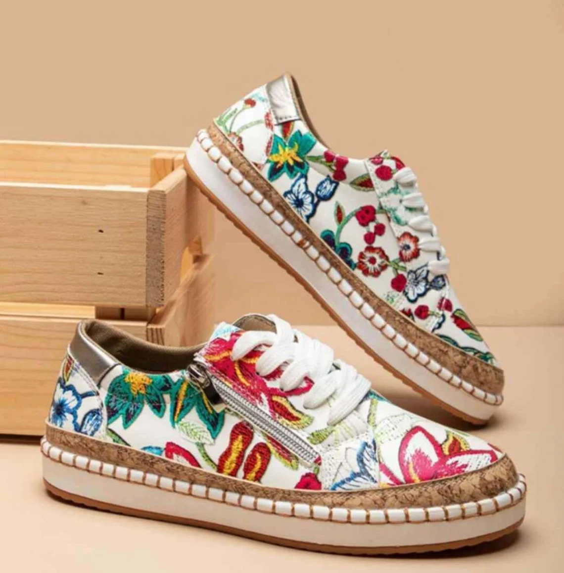 Dames Instapschoen Ergonomisch Ademend Antislip Dubbele Demping Casual Loafer Comfortabel EU 35-43 Dagelijks